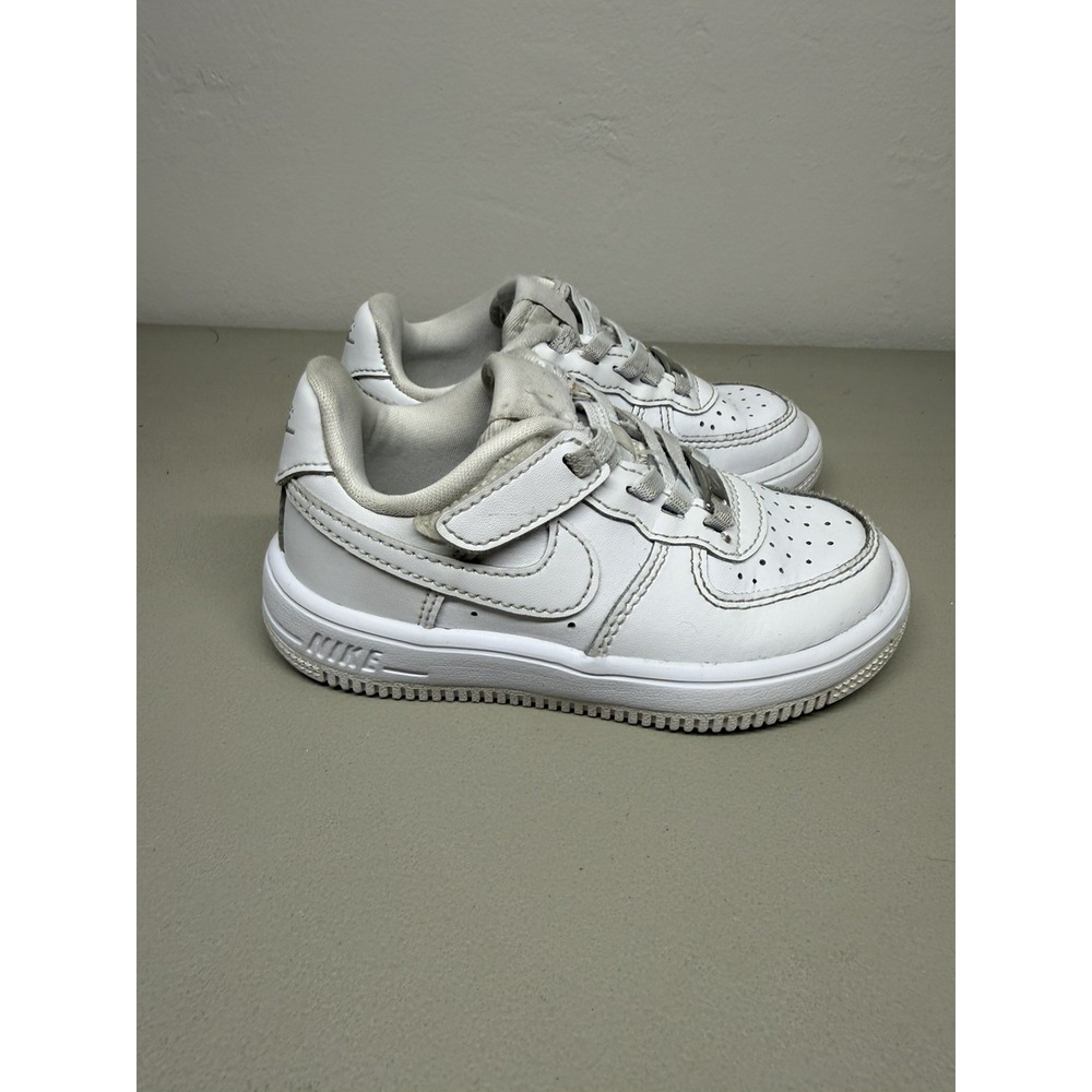 Nike Air Force 1 FN0237-111 White Unisex Kids Athletic Sneaker US 8C
